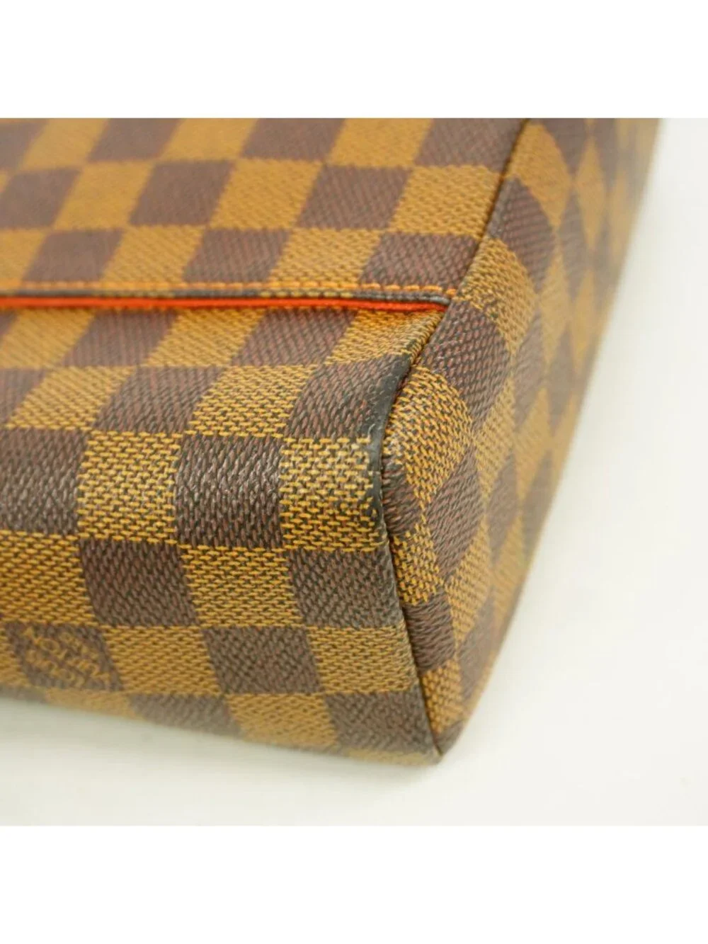 Louis Vuitton Shoulder Bag Damier Olaf PM Ebene